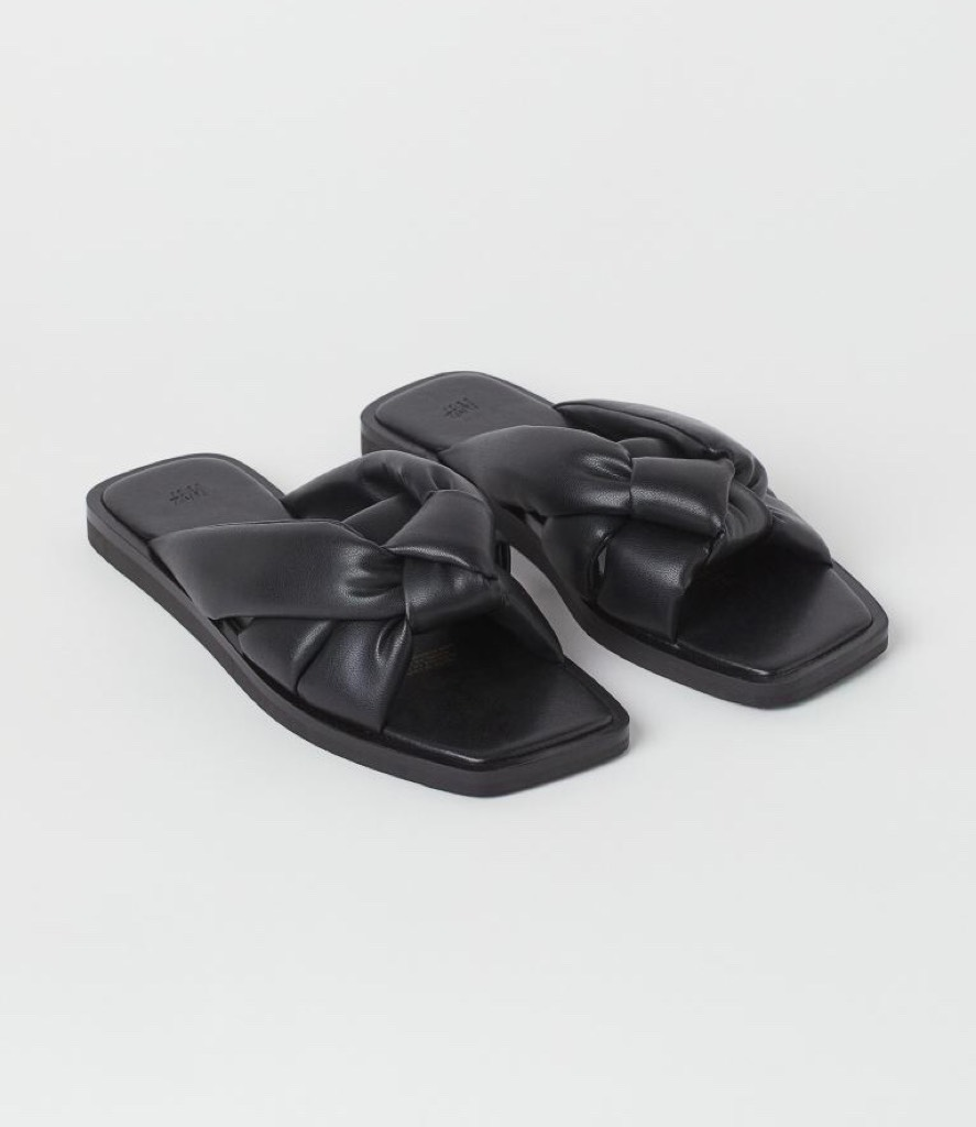 h&m slide sandals